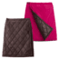 Mont Bell Thermawrap Skirt - Women's-Small-Dark Brown/Deep Pink