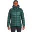 Montane Anti-Freeze XT Hoodie - Womens, Dark Wakame Green, Small, FAFXHWAKB14