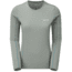 Montane Blade Long Sleeve T-Shirt - Womens, Stratus Grey, Extra Small, FBLLSSTRA09