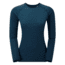 Montane Dart Long Sleeve T-Shirt - Womens, Narwhal Blue, Medium, FDLTSNARM07