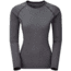 Montane Dart Long Sleeve T-Shirt - Womens, Nordic Grey, Medium, FDLTSNOGM09