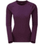 Montane Dart Long Sleeve T-Shirt - Womens, Saskatoon Berry, Medium, FDLTSSASM09