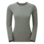 Montane Dart Long Sleeve T-Shirt - Womens, Stratus Grey, Extra Large, FDLTSSTRX07