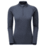 Montane Dart Zip Neck - Womens, Eclipse Blue, Medium, FDRZNECLM14