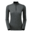 Montane Fem Primino 140 Zip Neck, Black, UK8/US6/EUR34, FP1ZNBLAA4