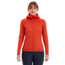 Montane Fury Hoodie - Womens, Saffron Red, Large, FFRYHSAFN16
