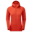 Montane Fury Hoodie - Womens, Saffron Red, Large, FFRYHSAFN16
