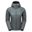 Montane Future Lite Hoodie - Womens, Stratus Grey, Extra Small, FFLHOSTRA6