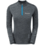 Montane Katla Pull-On Midlayer - Womens, Stratus Grey, Extra Small, FKAPOSTRA6