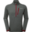 Montane Power Up Pull-On - Men's-Stratus Grey/Alpine Red-Small