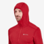 Montane Protium Lite Hooded Pull On Fleece - Men's, Extra Large, Acer Red, MPRLHACRX15