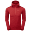 Montane Protium Lite Hooded Pull On Fleece - Men's, Extra Large, Acer Red, MPRLHACRX15