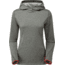 Montane Sirenik Hoodie Pull-On - Women's-Cloudburst Grey/Montbreita Orange-12