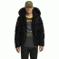 Moose Knuckles 3Q Jacket - Men's-Black/Black Fur-2XL, MK2228M3Q-291-XXL