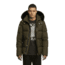 Moose Knuckles 3Q Jacket - Men's-Olive/Black Fur-2XL, MK2228M3Q-715-XXL