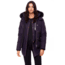 Moose Knuckles 3Q Jacket Women's, Abyss / Black Fur, L, MK2229L3Q-523-L