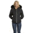 Moose Knuckles Beaver Jacket - Women's-Dark Grey-Medium
