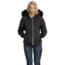Moose Knuckles Beaver Jacket - Womens-Dark Grey-Large