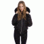 Moose Knuckles Debbie Bomber Jacket - Women's-Black-Medium