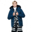 Moose Knuckles Pearson Down Jacket - Men's, Jasper Blue/Black Fox, Medium, MK8507-MJ-455-M