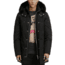 Moose Knuckles Stirling Parka, 291-Blk W Blk Fur, XL, MK4661MP-291-XL
