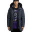 Moose Knuckles Stirling Parka, Granite W Black, L, MK4661MP-256-L