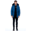 Moose Knuckles Stirling Parka Men's, Chambray Blue / Black Fur, L, MK4661MP-525-L