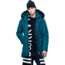 Moose Knuckles Stirling Parka - Mens, Ash Green/Black Fox, Medium, MK4661-MP-740-M
