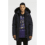Moose Knuckles Stirling Parka, Navy W Blk Fur, M MK4661MP-402-M