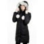 Moose Knuckles Stirling Parka - Women's-Black/White Fur-X-Small
