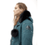 Moose Knuckles Stirling Parka - Womens, Green Ash/Black Fur, Small, MK2003LP-740-S