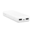 mophie Power Boost XL V2 Battery Pack, 10400mAh, White, MO-40609