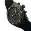 Morphic M53 Series Chronograph Fiber-Weaved Leather-Band Watch w/Date, Black, One Size, MPH5305