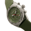 Morphic Mens M53 Series Leather-Band Watch, Olive, MPH5302