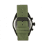 Morphic Mens M53 Series Leather-Band Watch, Olive, MPH5306