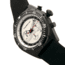 Morphic Mens M53 Series Leather-Band Watch, Silver/Black, MPH5304