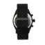Morphic Mens M53 Series Leather-Band Watch, Silver/Black, MPH5304
