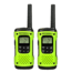 Motorola Rechargeable 2 Way Radio w/ Accessories, Pack of 2, Lime, T605 H20