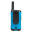Motorola T100P Alkaline 2 Way Radio, Pack of 3, Neon Blue, T100TP