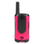 Motorola T107 Alkaline 2 Way Radio, Pack of 2, Neon Pink, T107