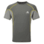 Mountain Equipment Crux Tee - Men's, Shadow/Steel/Citronel, Large ME-000447-01192-L