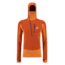 Mountain Equipment Eclipse Hooded Zip Tee - Men's-Cayenne-Large