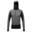 Mountain Equipment Eclipse Hooded Zip Tee - Mens-Shadow/Black-Large