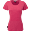 Mountain Equipment Groundup W Stripe Tee - Womens, Poppy, Medium, ME-001554-01321-12