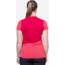 Mountain Equipment Nava Short Sleeve Zip T - Womens, Hibiscus/Capsicum, 14, ME-006653HC-14