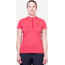 Mountain Equipment Nava Short Sleeve Zip T - Womens, Hibiscus/Capsicum, 14, ME-006653HC-14
