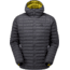 Mountain Equipment Particle Hooded Jacket - Mens, Anvil/Obsidian, Extra Large, ME-006481-XL-An-Ob