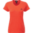Mountain Equipment Stripe Tee - Womens, Cardinal Orange, 8, ME-001554-8-Orange