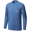 Mountain Hardwear 3 Peaks Long Sleeve Pocket T Shirt - Men's, Heather Nightfall Blue, Small, 1792891449-S