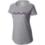 Abstract Mountain Short Sleeve T - Womens-Heather Grey-X-Small